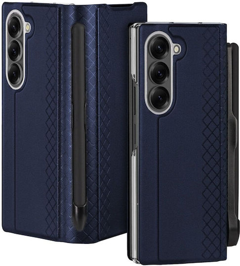 Dux Ducis Bril Задна корица Кожа Син (Galaxy Z FlipRealme 7 5G)