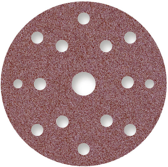 Sandpaper Menzer Red Fi 150 K100 15 Holes Grinders 50 Pcs Pack