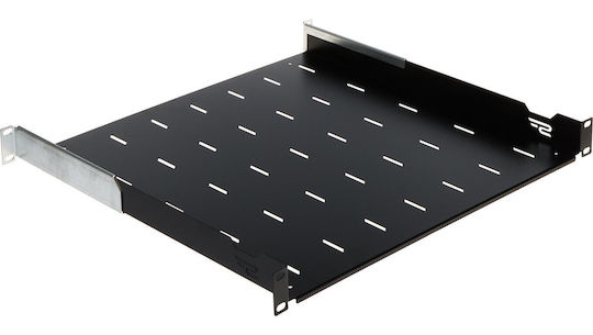 Adjustable Shelf Rack Cabinet 19 Inch 1u 450mm Black