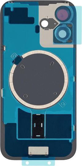 Καπάκι Μπαταρίας Battery Door Camera Lens Μαύρο για Apple iPhone 16