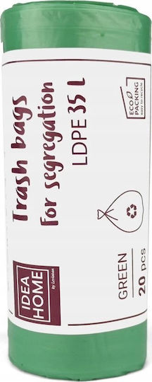Idealgas Trash Bags Capacity 35lt 20pcs Green