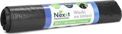 Nexxt Müllbeutel Kapazität 35Es 20Stück Schwarze