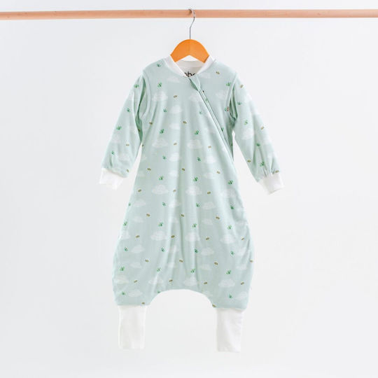 abo Winter Sleeping Bag with Feet 2.5 Tog Clouds