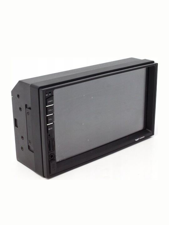 Автомобилна Аудио Система 2DIN (Блутут/USB/AUX/WiFi/GPS/Apple-Carplay/Android-Auto/CD) с Тъчскрийн 7"