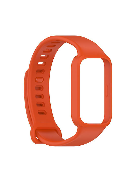 Λουράκι Σιλικόνης Πορτοκαλί (Xiaomi Smart Band 9 Active)