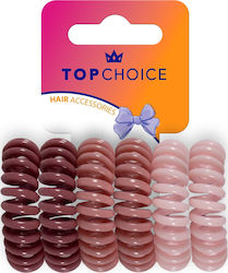 Top Choice Set Elastice Pentru Păr 6 Bucăți