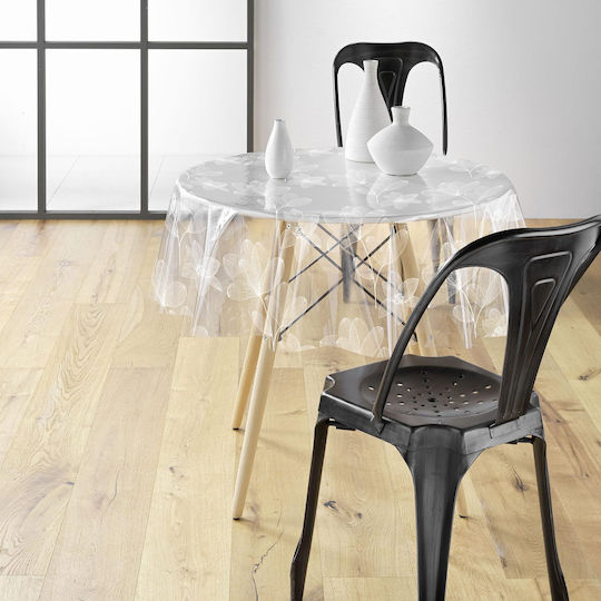 Douceur d'Intérieur Rotunda Transparent Tablecloth 140cm