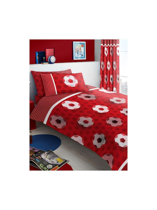 Halantex Σετ Παιδική Παπλωματοθήκη Red