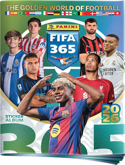 Panini FIFA 365 2026 Sticker Album For Children 3+ Years