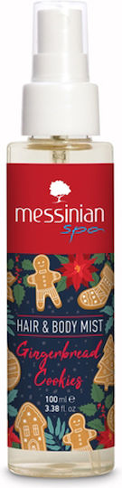 Messinian Spa Xmas Hair Mist Gingerbread Cookies 100ml