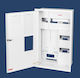 Concealed Counter Cabinet 1 Meter 3 Phase 25 Modules Sealed IP30 115mm RW-25P Z O E