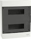 2x12 Surface-mounted Modular Switchgear Ip40 Easy9 Ez9eu-2-12-nt-t Transparent Door Ez9euc212