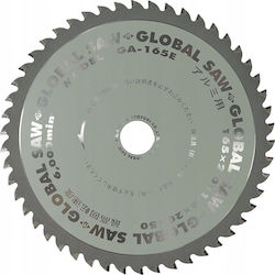 Global Saw Disc De Tăiere Circular Din Aluminiu Global Saw 165 X 2.0/1.6 X 20mm/50z Cermet Global Saw Disc De Tăiere Circular Din Aluminiu Global Saw 165 X 2.0/1.6 X 20mm/50z Cermet