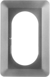 Zamel Wandabdeckung Doppel Silber Osx-220 Silber Yns10000041