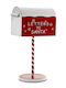 ArteLibre Christmas Figure Mailbox Height 45.5cm