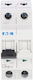 Eaton Power Switch 1p+n D 16a 6ka Ac Pl6-d16/1n 164941