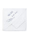 Trois Kilos Sept Baby Hooded Towel White 70x70cm