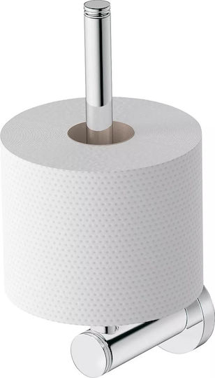 Duravit Επιτοίχια Χαρτοθήκη Ασημί