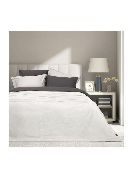 Nima Alpa Fleece Blanket Single 160x220cm Gray