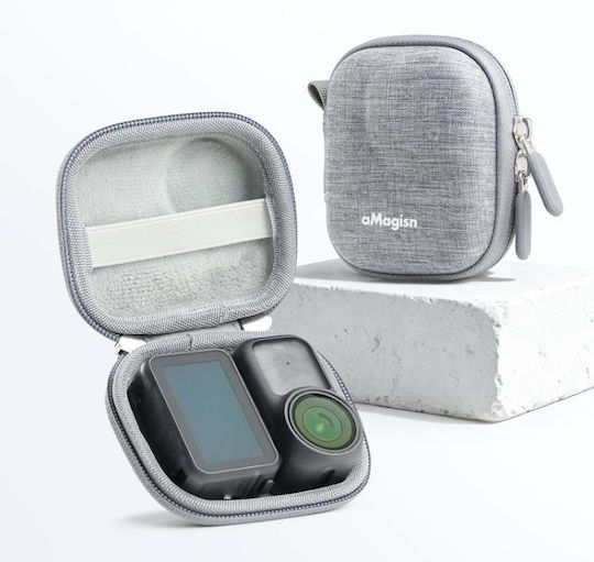 Κάμερα Dji Osmo Nano Θήκη Σκληρού Κελύφους Amagisn Mini Συμπαγής Προστατευτική Θήκη Κλιπ Καραμπίνερ Γκρι