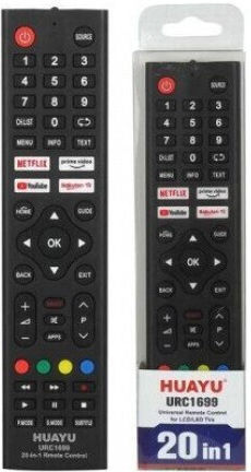 Universal Remote Control for Τηλεοράσεις , LG , Sony , Samsung , Philips , Panasonic , JVC , Beko , Thomson , Vestel , Grundig , Hitachi , Hisense and Haier 6931956800984