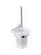 Duravit D-code Γυάλινο Πιγκάλ Μπάνιου Ασημί