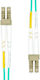 Garbot Garbot Fo Cable 50/125 Om3 Lc/lc-pc Aqua 1.0m