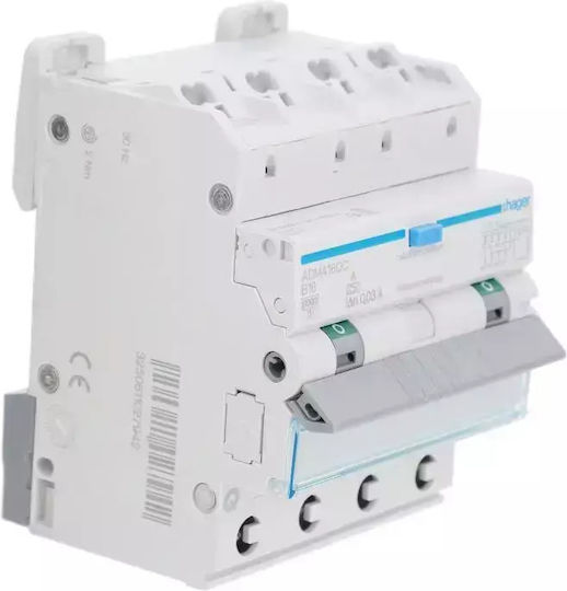 Rcbo Differential Switch Superstructure Member 4p 6ka B 16a 30ma A Qc Qb Adm416qc