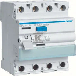 Comutator Diferențial Rccb Comutator 3p+n 40a/3...