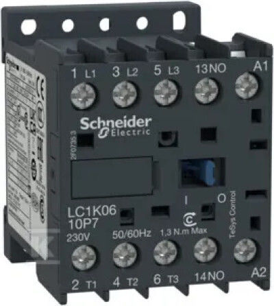 Contactor De Putere 12A 3P 24V AC 50Hz 1Z LC1K1210B5