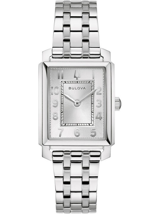 Bulova Sutton Ladies Women's Watch with Silver Metal Bracelet