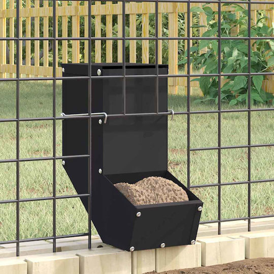 vidaXL Dog and Cat Feeder 12.5x26x28.5 cm