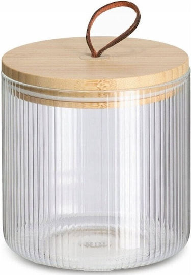 Zeller General Use Glass Jar with Lid Transparent 1050ml