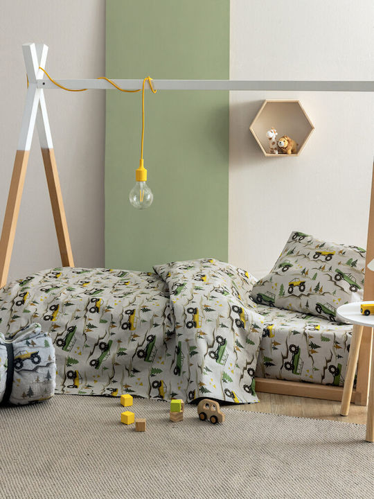 Palamaiki Kids Duvet Single My Kingdom Gray 160...