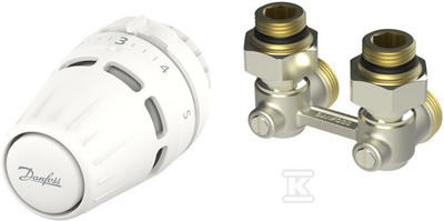 Danfoss Manual Thermostatic Radiator Valve for Radiator Body 1pcs