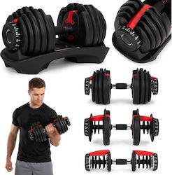 Modernhome Dumbbell 1x 24kg Adjustable with Stand Modernhome Dumbbell 1x 24kg Adjustable with Stand