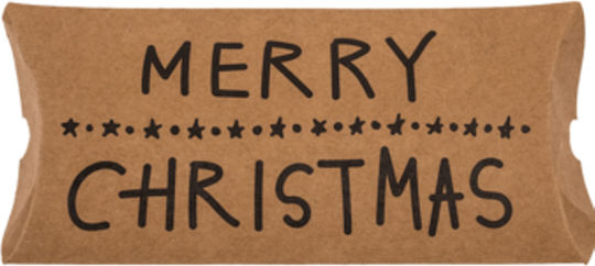 Zmart Imports Paper Christmas Box for Gift 14x6cm. 4pcs