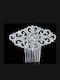 Beautiful Elegant Bridal Hair Comb Art Deco Vintage Swarovski Crystals 10 X 5.5 Cm Bonnie