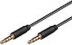 PremiumCord Cable 3.5mm Male to 3.5mm Male Black 2m