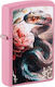 Zippo Mazzi Snake Flame Lighter in Pink Color