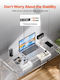 Desk Glass Transparent 85x40x75cm
