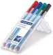 Staedtler Lumocolor Folienstifte Lumocolor 4Stück