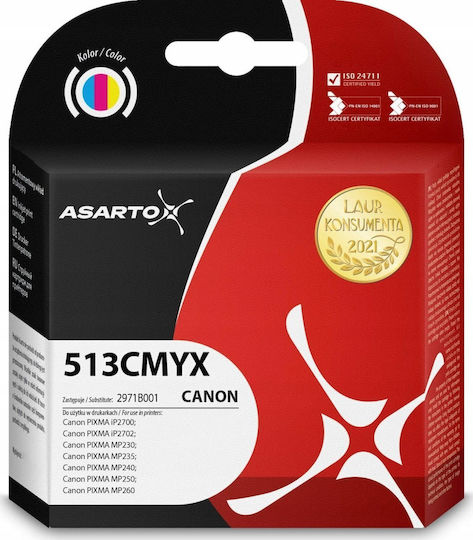 Asarto Ink Cartridge Asarto Canon 513cmyx 2971b001 12ml Color