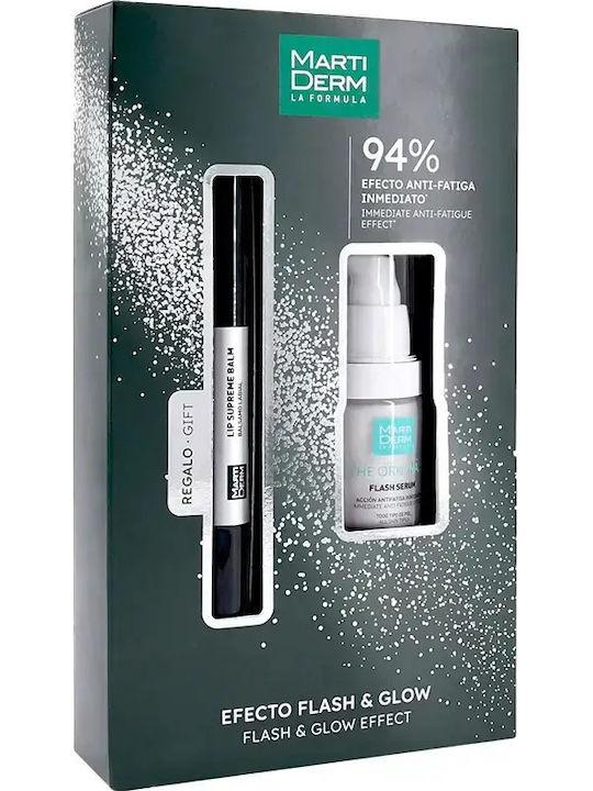 Martiderm Flash & Glow Effect Pack Комплект за грижа за кожата за Блясък Martiderm Flash & Glow Effect Pack Комплект за грижа за кожата за Блясък