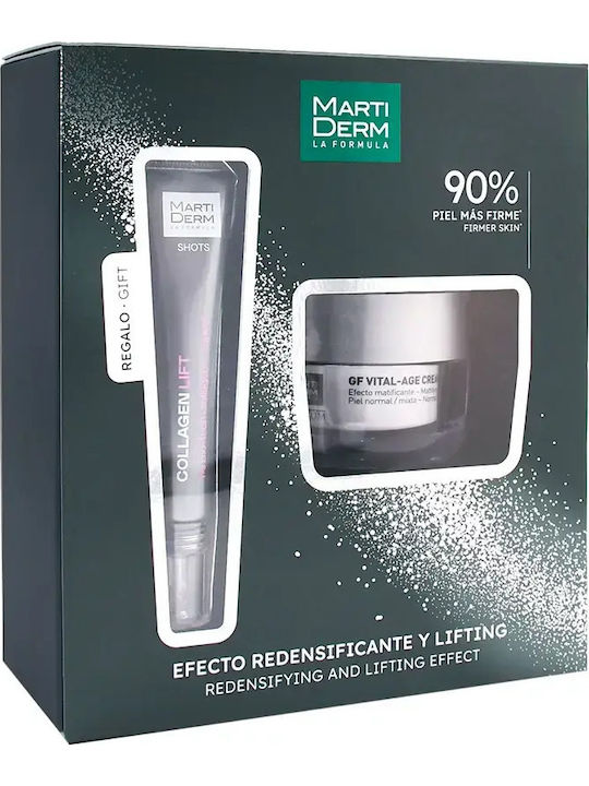Martiderm Platinum GF Vital Age Комплект за грижа за кожата за Хидратация & Стягане на кожата Martiderm Platinum GF Vital Age Комплект за грижа за кожата за Хидратация & Стягане на кожата