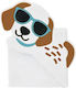 Moses Hund Lesezeichen 4x5.2