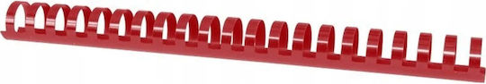 Office Products Капаци За Книговезница Office Products A4 25мм 240 Листа 50 Бр Червени