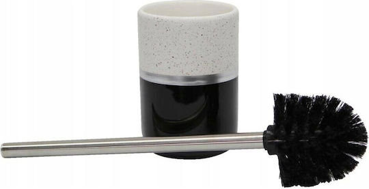 Douceur d'Intérieur Ceramic Toilet Brush Gray