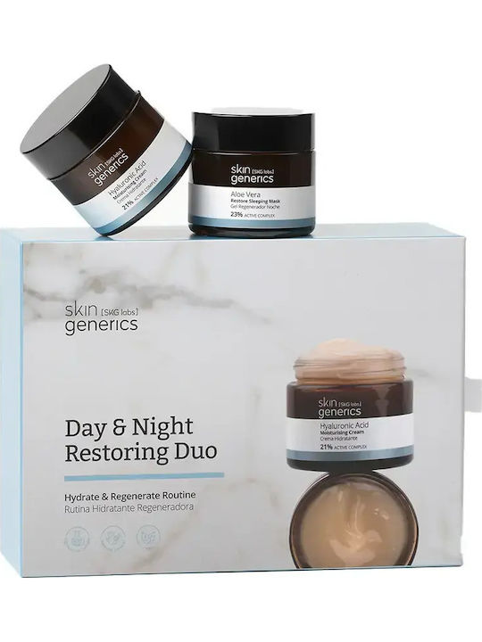 Skin Generics Day & Night Retoring Duo Σετ Περιποίησης για Ενυδάτωση