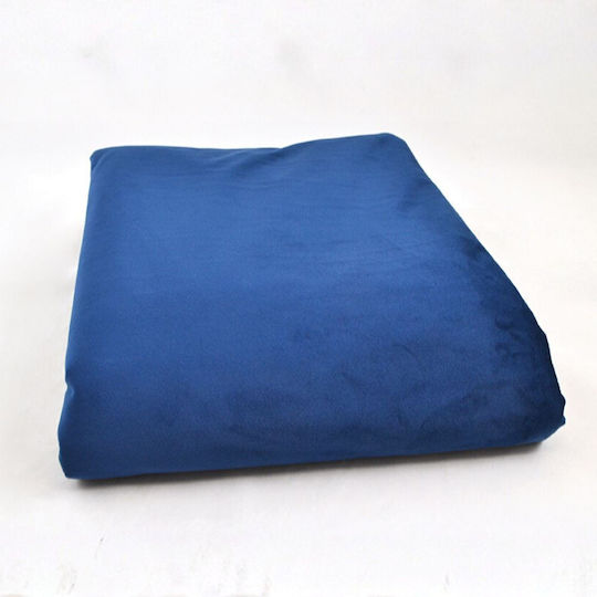 Velvet Fabric Holland Velvet Blue 150cm x 3m 229.001.0451.16